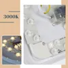 ZMH LED plafoniera camera da letto plafoniera rotonda 25cm Anteprima dell’immagine prodotto 6