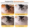 Bodenschutzmatte - 90x120 - Bürostuhlmatte - Schalldicht - Produktbild-Vorschau 7