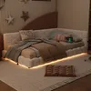 okwish Tagesbett Schlafsofa 90x200cm mit LED und Produktbild-Vorschau 7