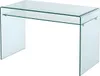 Schreibtisch mit 1 Ablage - Glas - STILEOS Produktbild-Vorschau 6