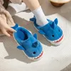 ASKSA Fadezar Shark Slippers Women Men Winter Plush Náhled obrázku produktu 5
