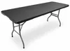 Aga Garten Klapptisch 180x74x74 cm Schwarz Produktbild-Vorschau 1