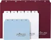 DURABLE Leitregister A5 5/5-tlg. A-Z geprägt PP, 365002 Produktbild-Vorschau 3