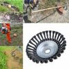 Twist Wire Wheel Bürste Schneidkopf zum Bürsten Gras Unkrautschneider Teile Kit 