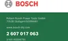A business card or information panel for Bosch Power Tools. Podgląd zdjęcia produktu