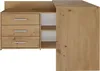 BDW Eckschreibtisch, 3 Schubladen 2 Regale, Artisan-Eiche, Produktbild-Vorschau 3