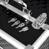 Kosmetikkoffer Trolley 70L Schwarz Silber Aluminium Make-up Produktbild-Vorschau 5