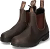 A pair of brown leather Chelsea boots. Produktbild-Vorschau