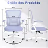 Chaise de bureau - Siège ergonomique - Chaise avec Voir les images du produit 4