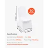 SucceBuy 50PCS elastyczne pokrowce na krzesła wykonane z Podgląd zdjęcia produktu 8