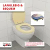 Grafner WC Sitz aus MDF stabile Qualität Blue Drop Produktbild-Vorschau 9