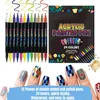 24 Farben Nageldesign-Stift-Set – 12 doppelseitige Produktbild-Vorschau 1