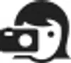 A stylized icon of a person holding a camera to take a photo. Podgląd zdjęcia produktu