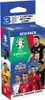 A product box for trading cards, featuring images of soccer players. Produktbild-Vorschau