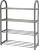Koopman Schuhregal 65x50x19 cm, Metall, schmal, 4-etagig Produktbild-Vorschau 6
