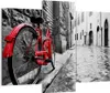 Bild auf Leinwand - Leinwandbild - Straße Fahrrad Produktbild-Vorschau 1