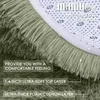 Elzusha: Alfombra esponjosa y con flecos, ideal para el Vista previa de la imagen del producto 4