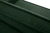 A close-up view of the dark green corduroy fabric of a sofa, showing the texture and stitching. Produktbild-Vorschau