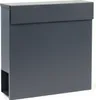 Wiltec Designer Briefkasten V49 anthrazit 370 x 105 x 370 Produktbild-Vorschau 1