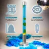 XXL Lavalampe Blau Grün 76 cm hoch G9 Bodenleuchte Produktbild-Vorschau 2