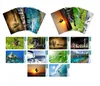 A collage of various nature and action scenes, likely intended as designs for mousepads or similar items. Produktbild-Vorschau