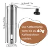 Kaffeemühle Manuelle Mühle zum Mahlen von Kaffee aus Produktbild-Vorschau 2