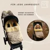 COOSY Coprigambe in pelle di agnello Colore: ginger Anteprima dell’immagine prodotto 11