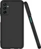 A black phone case is shown leaning against a black smartphone. Podgląd zdjęcia produktu