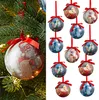 12er Set Nostalgie Christbaumkugel Ø8 cm Produktbild-Vorschau 1
