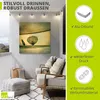 ARTland Wandbild Alu für Innen & Outdoor Frühling? Größe: Produktbild-Vorschau 2