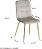 Homestyle4u Essgruppe mit 2 Stühlen 3 tlg Esstisch Set Holz Produktbild-Vorschau 7