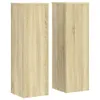 vidaXL Pflanzenständer 2 Stk. Sonoma-Eiche 25x25x80 cm Produktbild-Vorschau 1