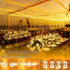LED-Lichtvorhang 6x3 m, 600 LEDs, 8 Modi, IP65, mit Stecker Productafbeelding-voorbeeld