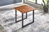 Möbelretoure Esstisch Baumkante 90 x 90 cm Akazie cognac Produktbild-Vorschau 1