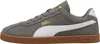 Puma Club II Suede Sneakers Uni cast iron weiß gold Gr 44,5 Produktbild-Vorschau 3