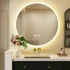 60cm Badspiegel Rund mit LED Beleuchtung Wandspiegel, Produktbild-Vorschau 1