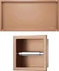 Balneo | Set di mensole per nicchie - 60×30×10 Cm - Rame - Anteprima dell’immagine prodotto 1