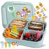 Pausenhero Brotdose Kinder mit Fächern [Obstgabeln + Produktbild-Vorschau 1