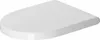 Duravit WC-Sitz Starck 3 mit Deckel, Scharnier Edelstahl, Produktbild-Vorschau 1