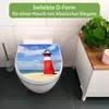 WC Sitz mit Absenkautomatik D Form Motiv Leuchtturm Produktbild-Vorschau 2
