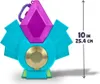 A colorful toy with a gem-like top and fan-like wings, with a size indicator on the right. Produktbild-Vorschau
