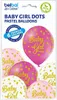 Luftballon Ø30cm "Baby Girl"| 6 Stück Babyparty Dekoration Produktbild-Vorschau 2