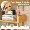 COSTWAY Bücherregal mit 3 Ebene, freistehendes Standregal Produktbild-Vorschau 5