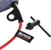 A close-up view of a power tool accessory and its cable, with a brand tag. Produktbild-Vorschau