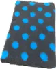Vet Bed Hundebett anthrazit türkise Punkte 150 x 100 cm Produktbild-Vorschau 1