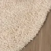 Volero - Tapis à poils longs ovale - Beige Blaze |  Voir les images du produit 4