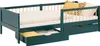 Homestyle4u Kinderbett 90x200 Holzbett mit Rausfallschutz Produktbild-Vorschau 18