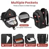 Rucksack, Herren Rucksack mit verstellbaren Schultergurten Produktbild-Vorschau 5