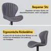 ALFORDSON Barhocker 2er Set, Höhenverstellbare Küchenhocker Produktbild-Vorschau 9