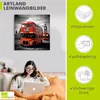 ARTland Leinwandbild Houses of Parliament & Red Buses Produktbild-Vorschau 2